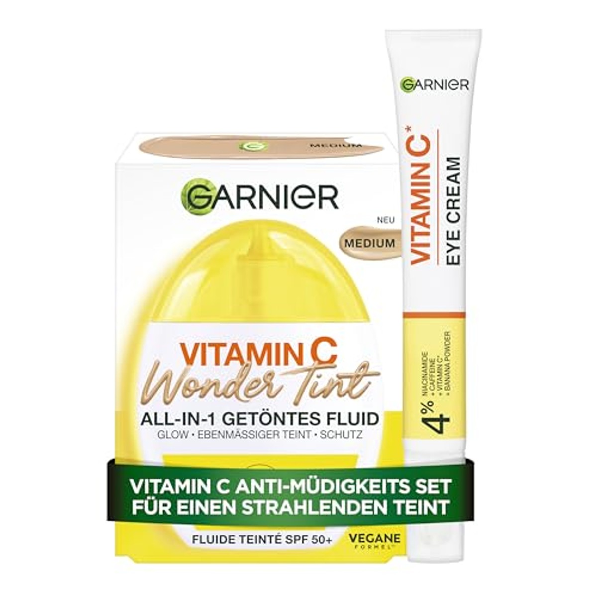 Garnier Vitamine C Anti-vermoeidheidsset - 3-pack