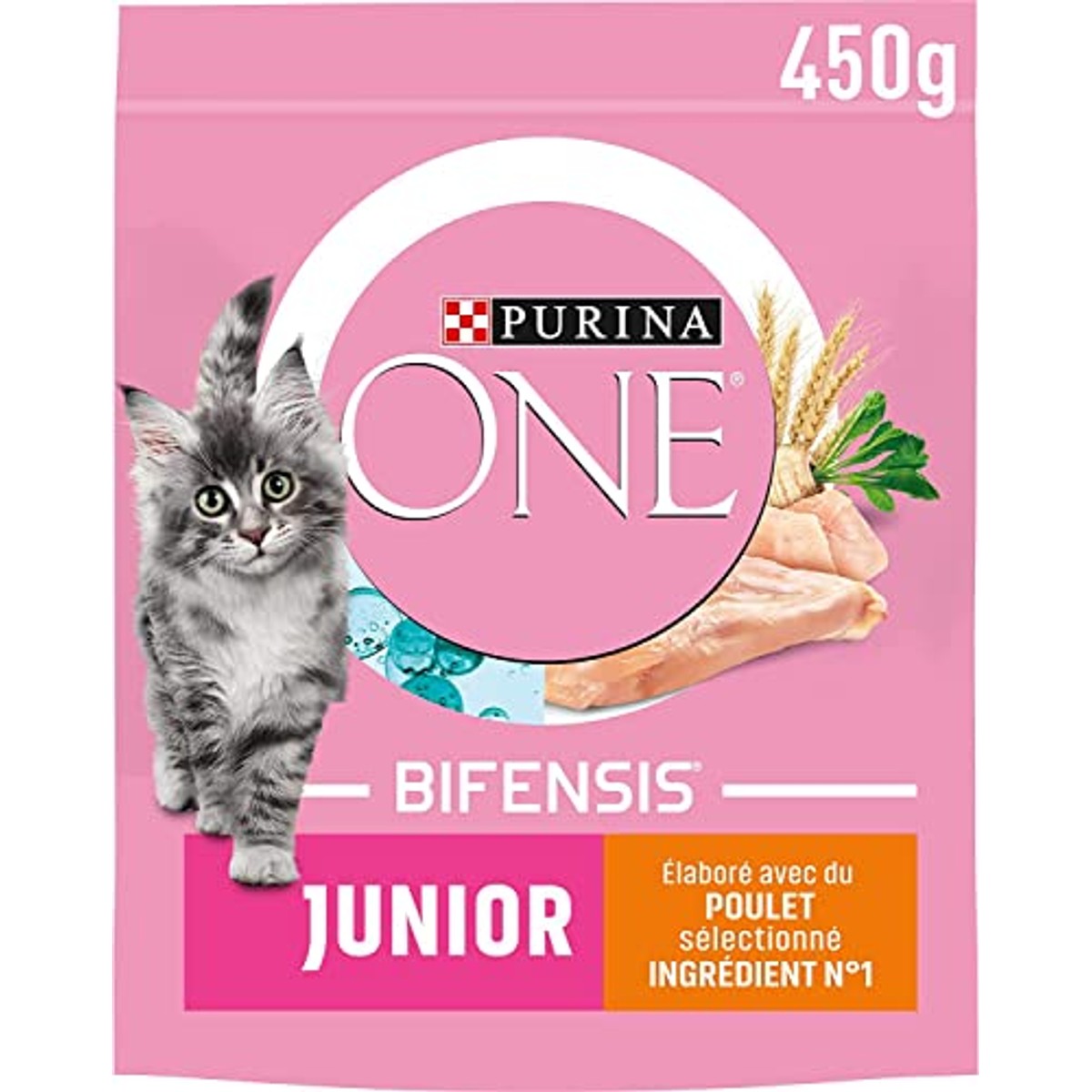 Purina One Bifensis Junior kroketten katten 1-12 maanden kip en granen 800 g – PURINA ONE