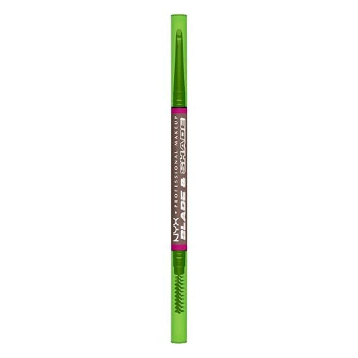 NYX Professional Makeup Wenkbrauwstift, met dubbelzijdige punt voor het definiëren van de wenkbrauwen, tot 16 uur veegvast en kleurecht, veganistische formule, Blade & Shade Nano, kleur: Cool Ash – NYX PROFESSIONAL MAKEUP