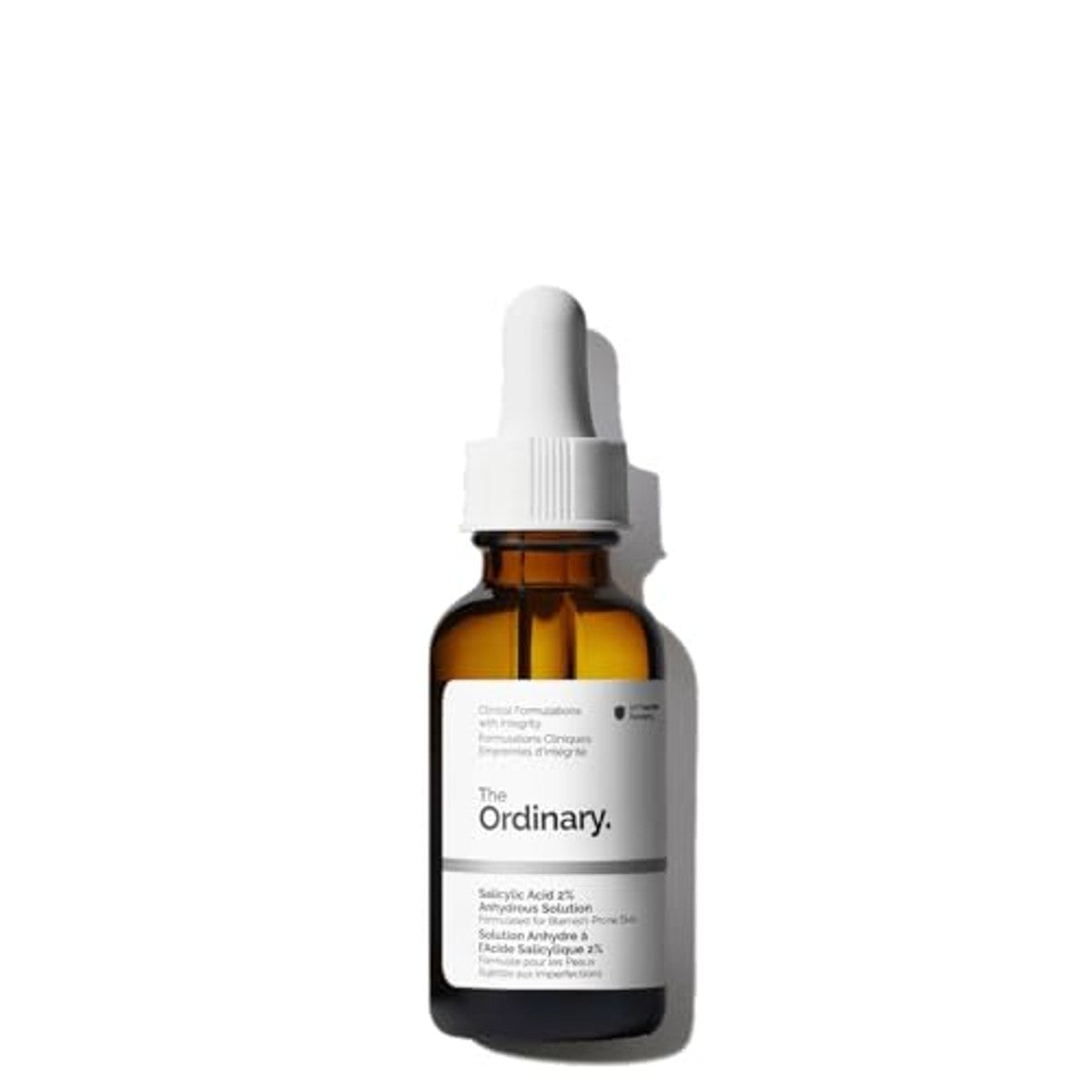 The Ordinary Salicylic Acid 2% Anhydrous Solution, zacht peelingserum voor onzuiverheden neigende huid en oneffen huidstructuur, 30 ml