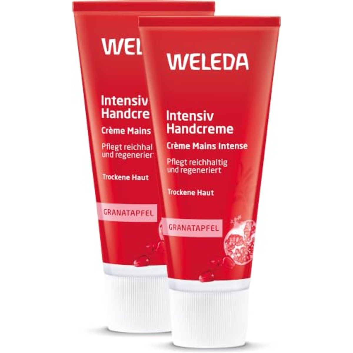 Weleda Bio Intensieve Handcrème Granaatappel 2 stuks