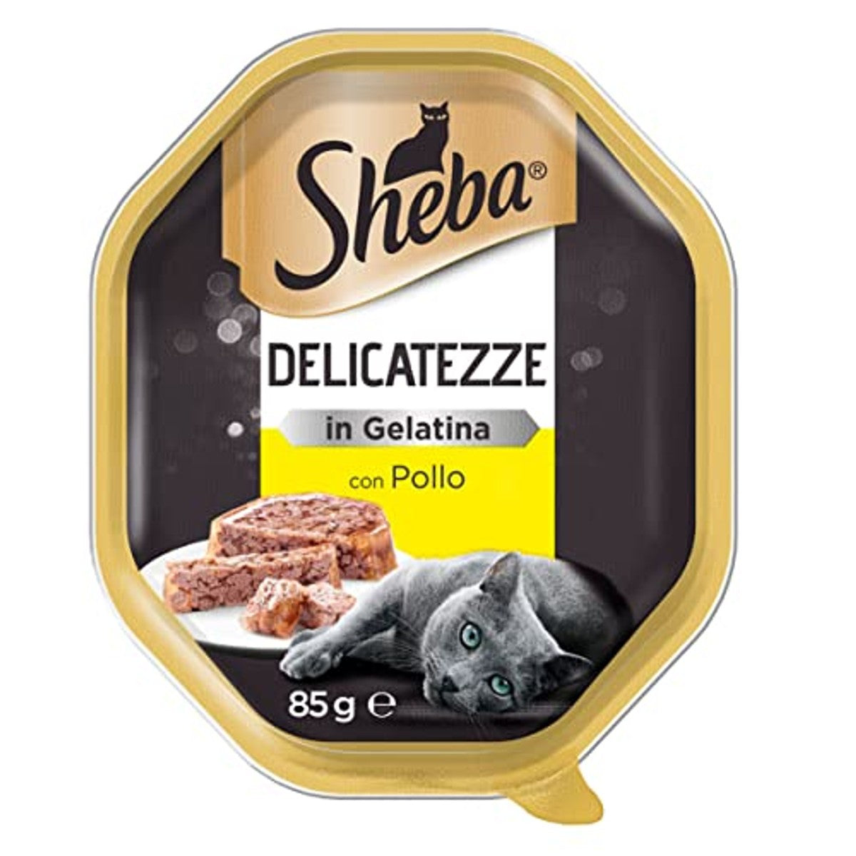 Sheba Delicatezze in Gelei Trancetti natvoer kattenvoer kip 22 x 85 g - 6-pack