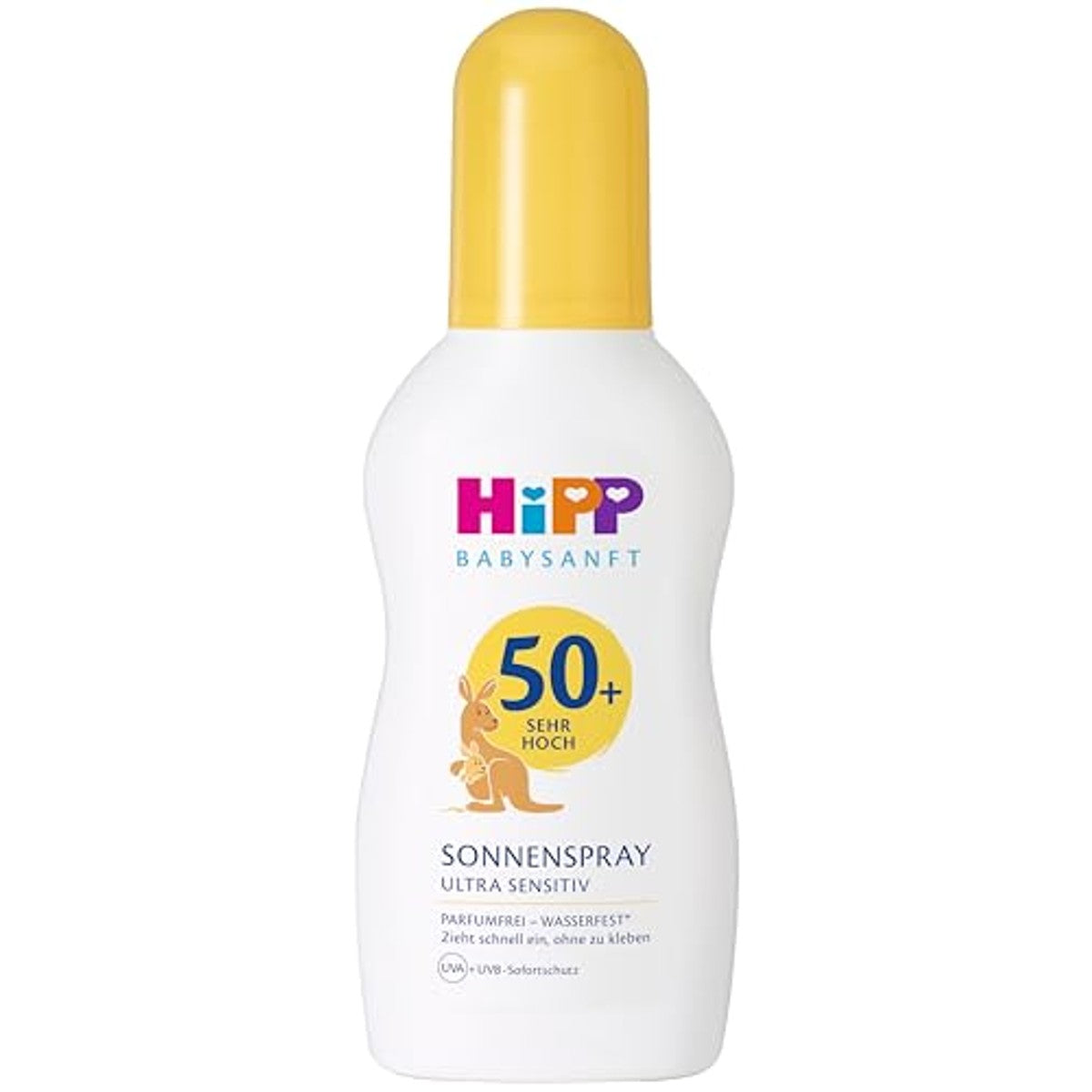 HiPP Babysanft Zonnespray LSF50+ Ultra Sensitiv 3 x 150 ml - Voordeelverpakking