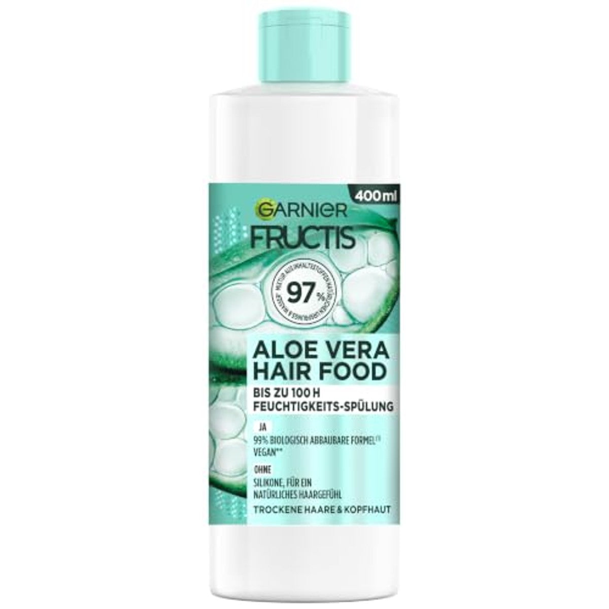 Garnier Fructis Moisture Aloe Vera Hair Food Conditioner 3 x 400 ml - Voordeelverpakking