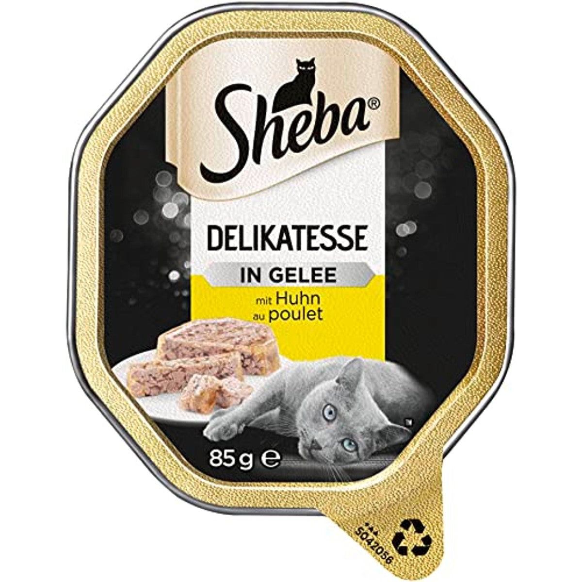Sheba Delicatesse in Gelei natvoer kattenvoer kip 85 g - 6-pack