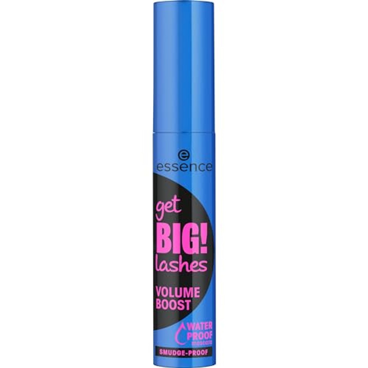 essence get BIG! Lasshes Volume Boost Waterbestendige mascara, zwart, langdurig, volumegevend, zwaaigevend, veganistisch, waterbestendig, zonder microplastic deeltjes, nanodeeltjes, per stuk verpakt – Essence Cosmetics