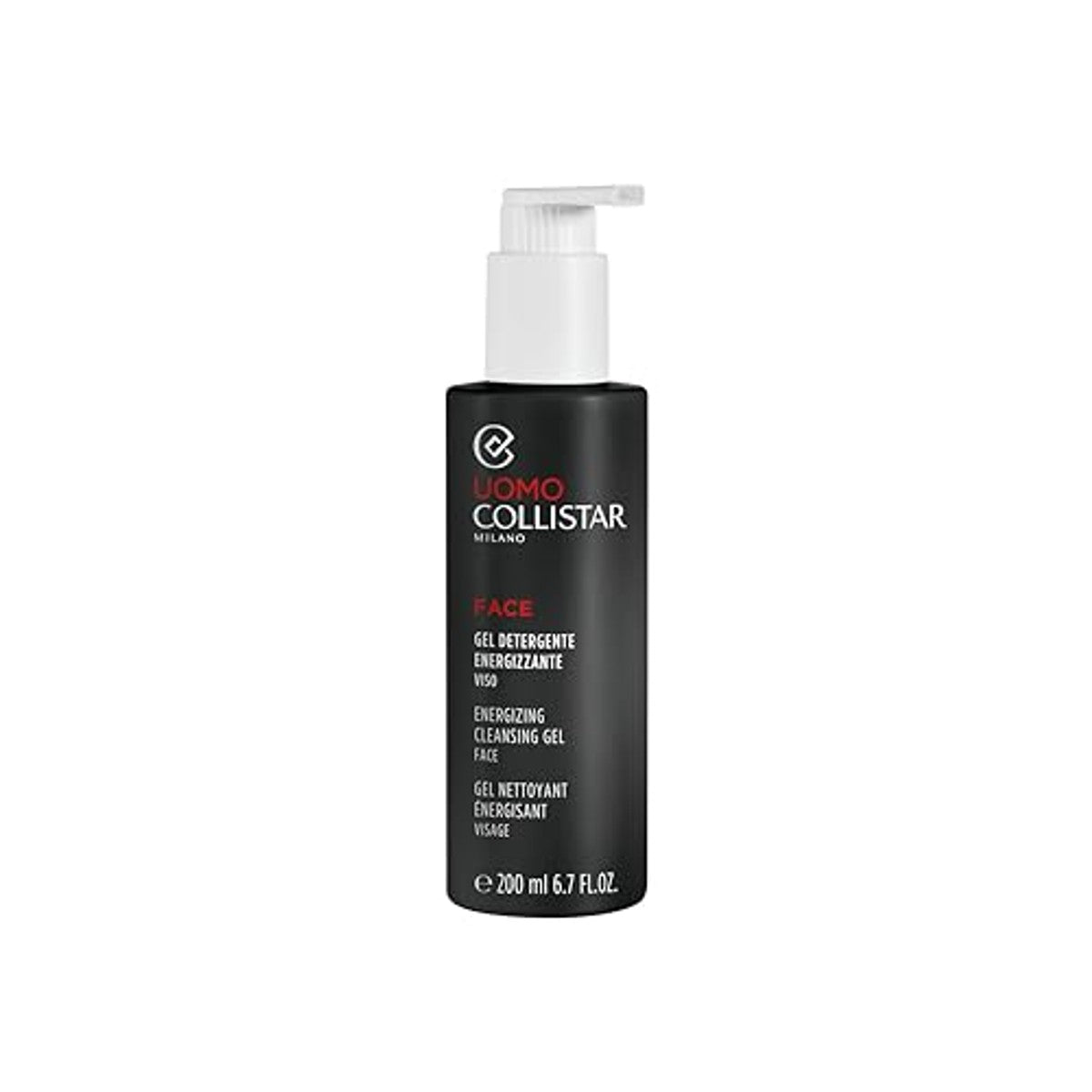 Collistar Energetiserende Gezichtsreinigingsgel voor Heren 200 ml - 3-pack