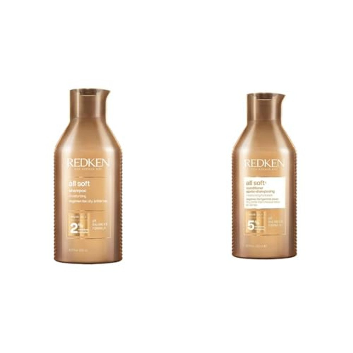 Redken All Soft Shampoo en Conditioner Dubbelpak 2 x 500 ml - 3-pack