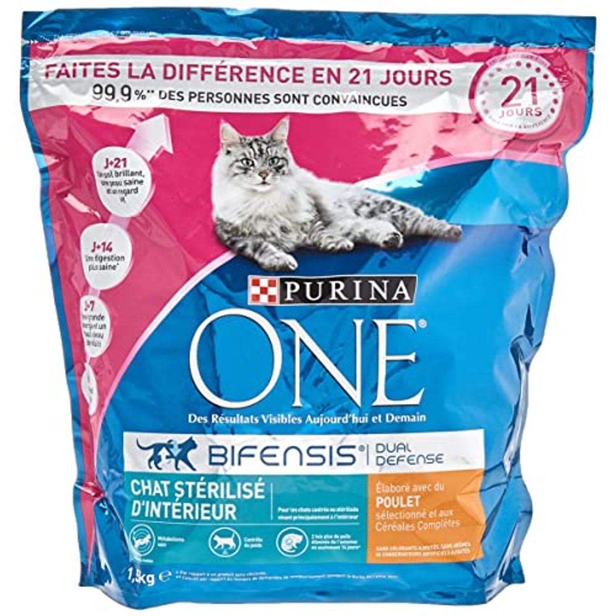 Purina One Special gesteriliseerd droogvoer voor binnenkatten kip 6 x 1,5 kg – foto 2