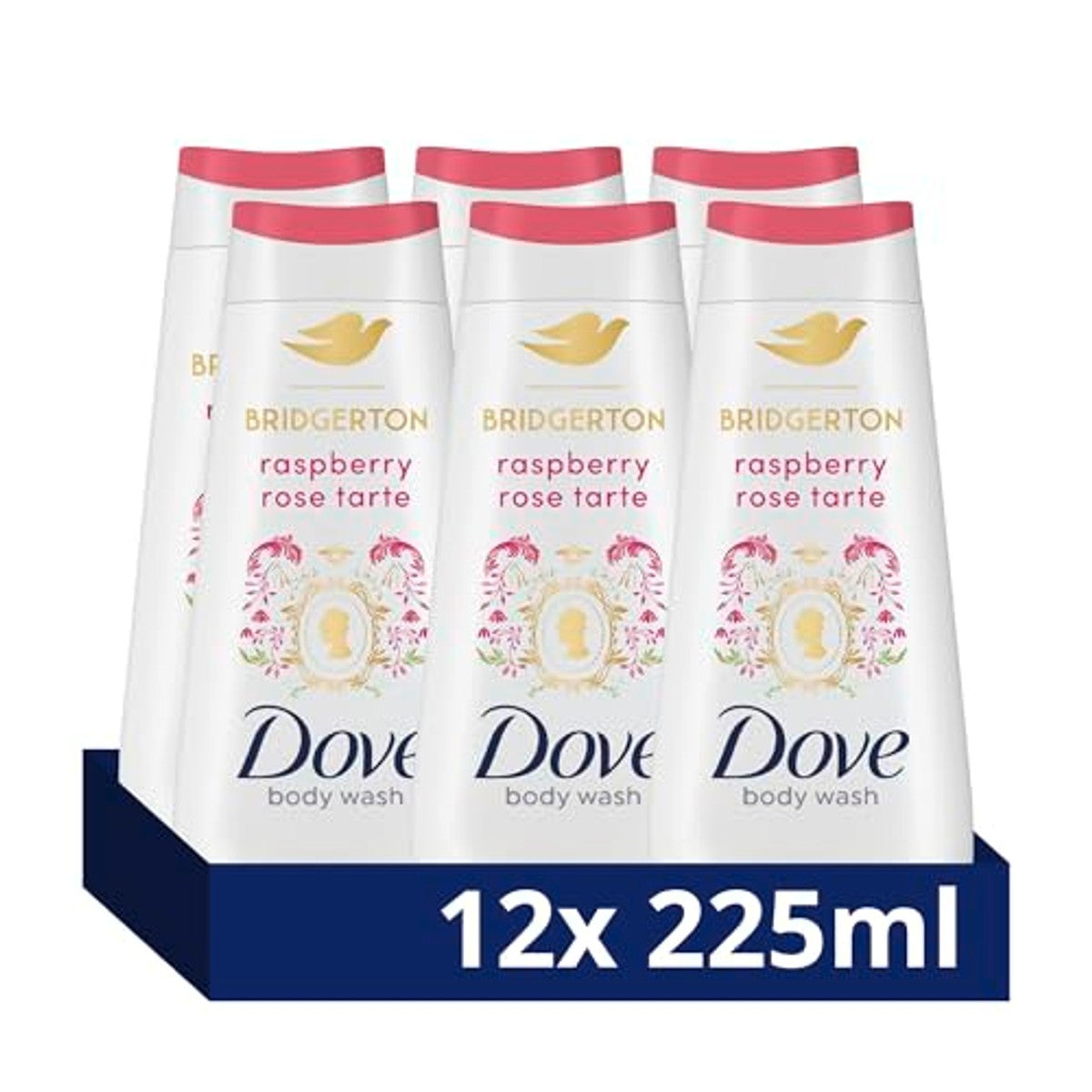 Dove Advanced Care Raspberry Rendezvous Douchecrème 12 x 225 ml – Dove