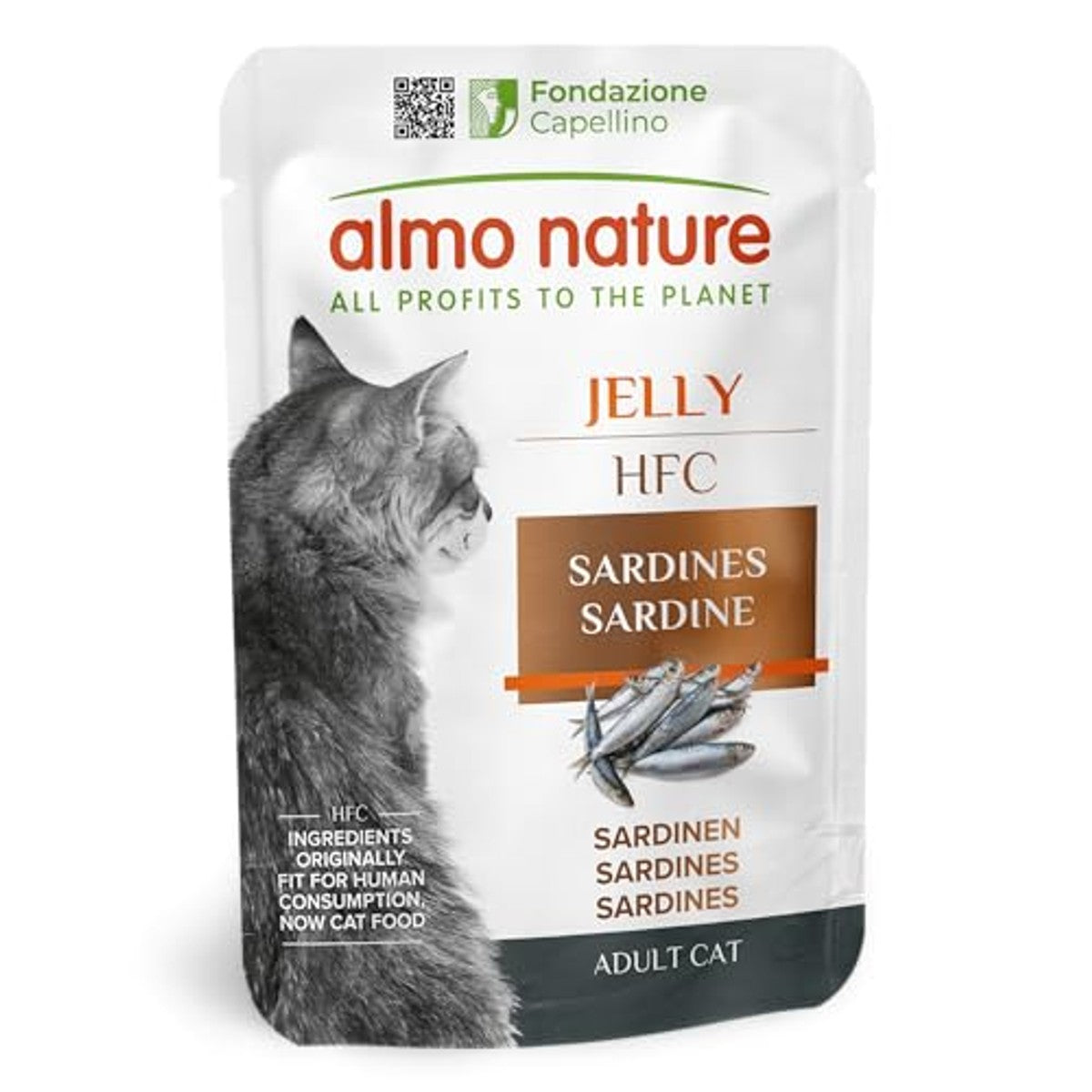 Almo Nature HFC Jelly Natvoer Sardines 24 x 55 g - 6-pack