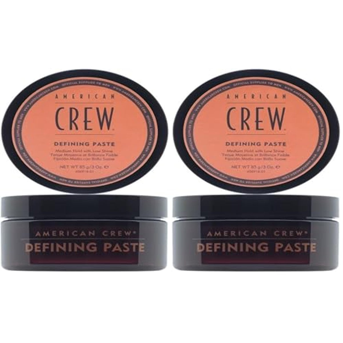 American Crew Defining Pasta Stylingpasta 85 g (Verpakking van 2) - 3-pack
