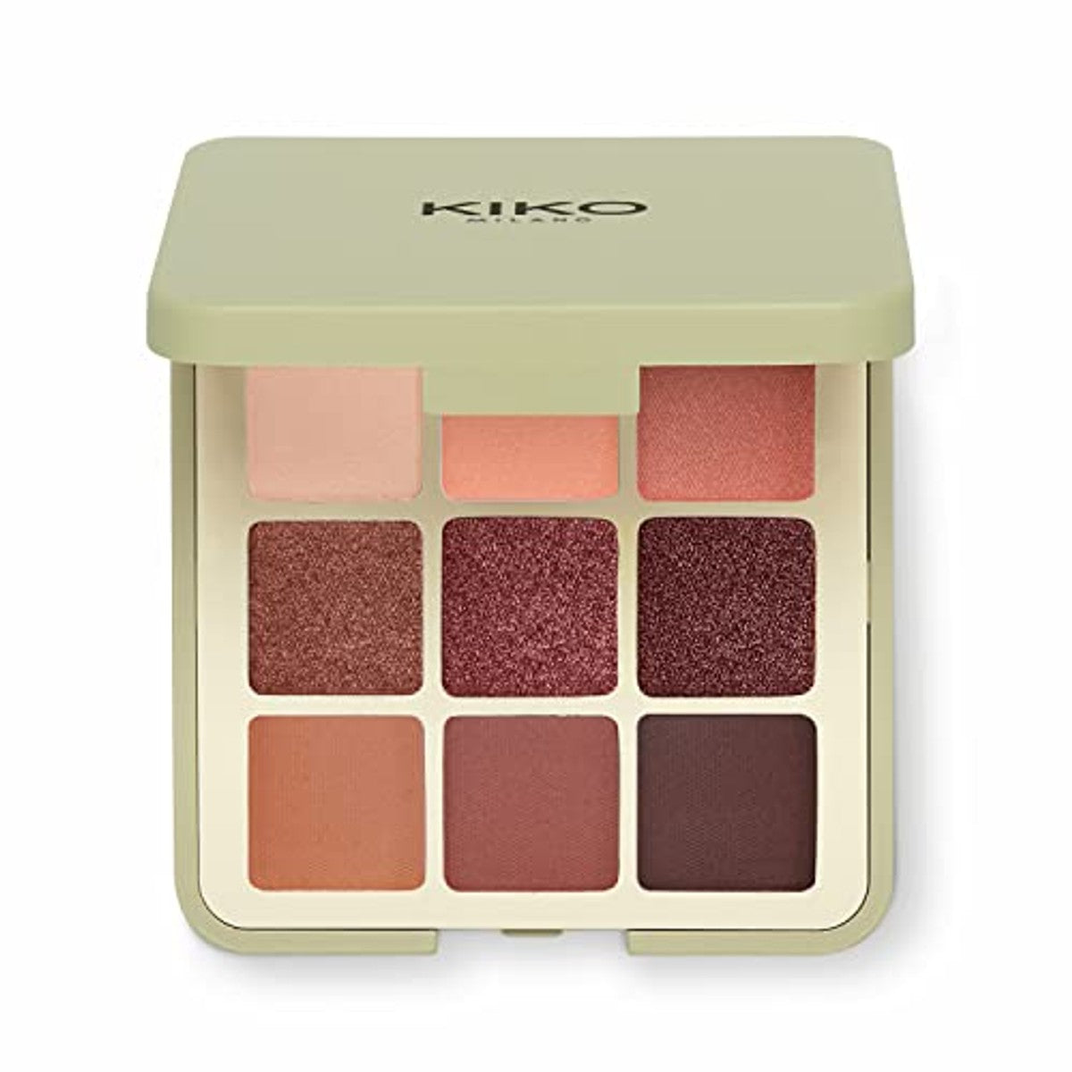 Kiko Milano Green Me Oogschaduwpalet Kleur 102 Feisty Saffraan - 6-pack