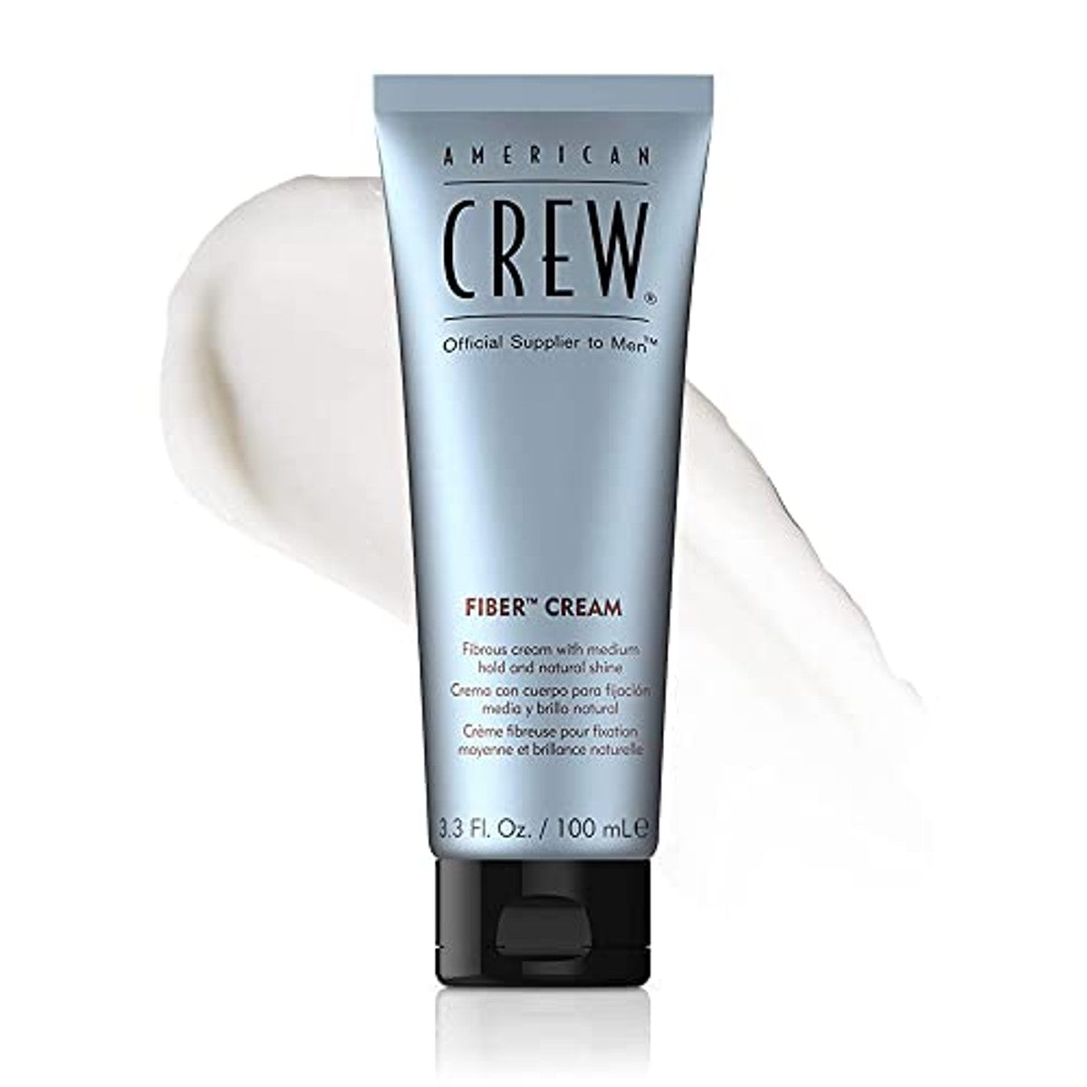 American Crew Fiber Cream Stylingcrème met Flexibele Grip 100 ml - 6-pack