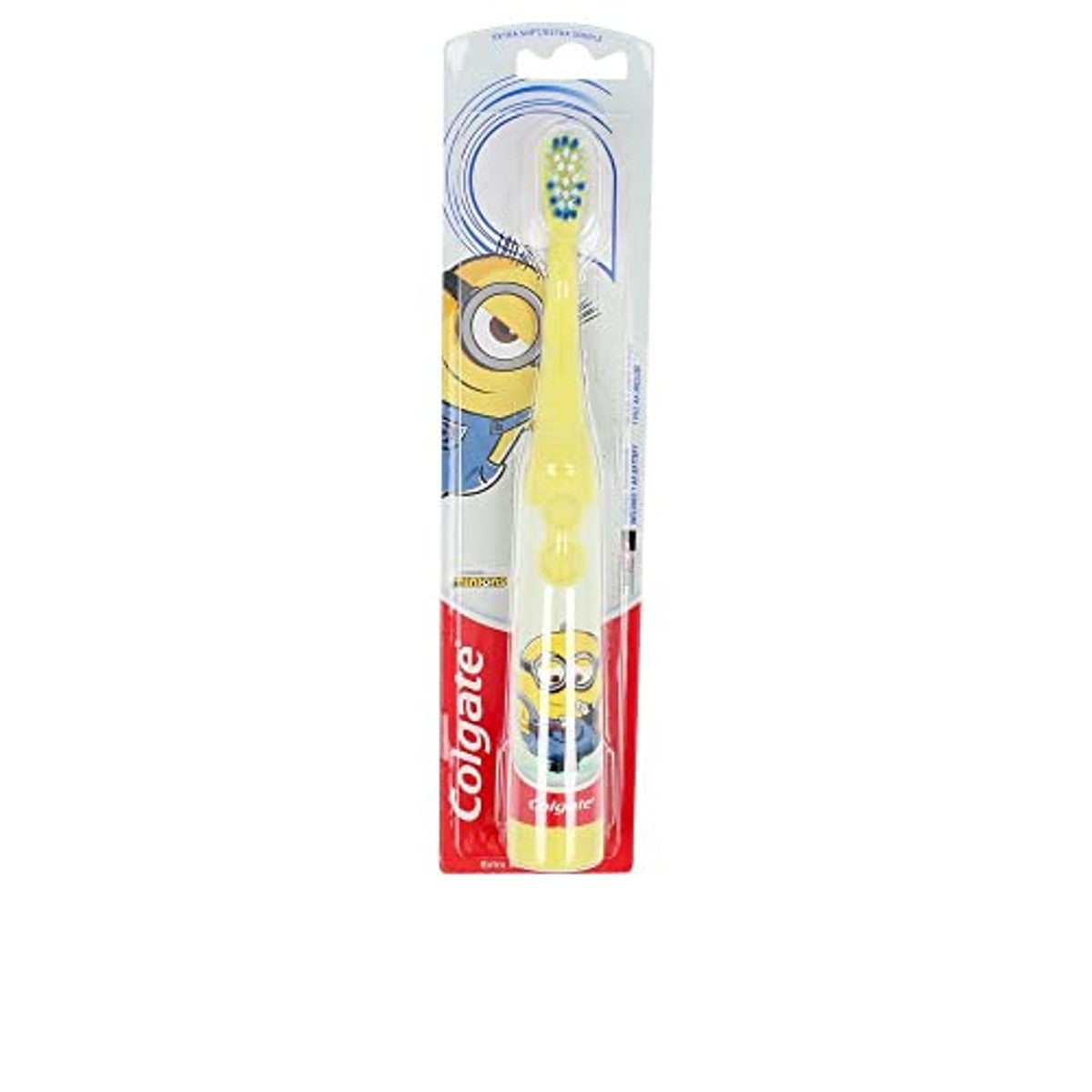 Colgate Minions Kids Extra Zachte Batterij Tandenborstel 3+ Jaar - 3-pack