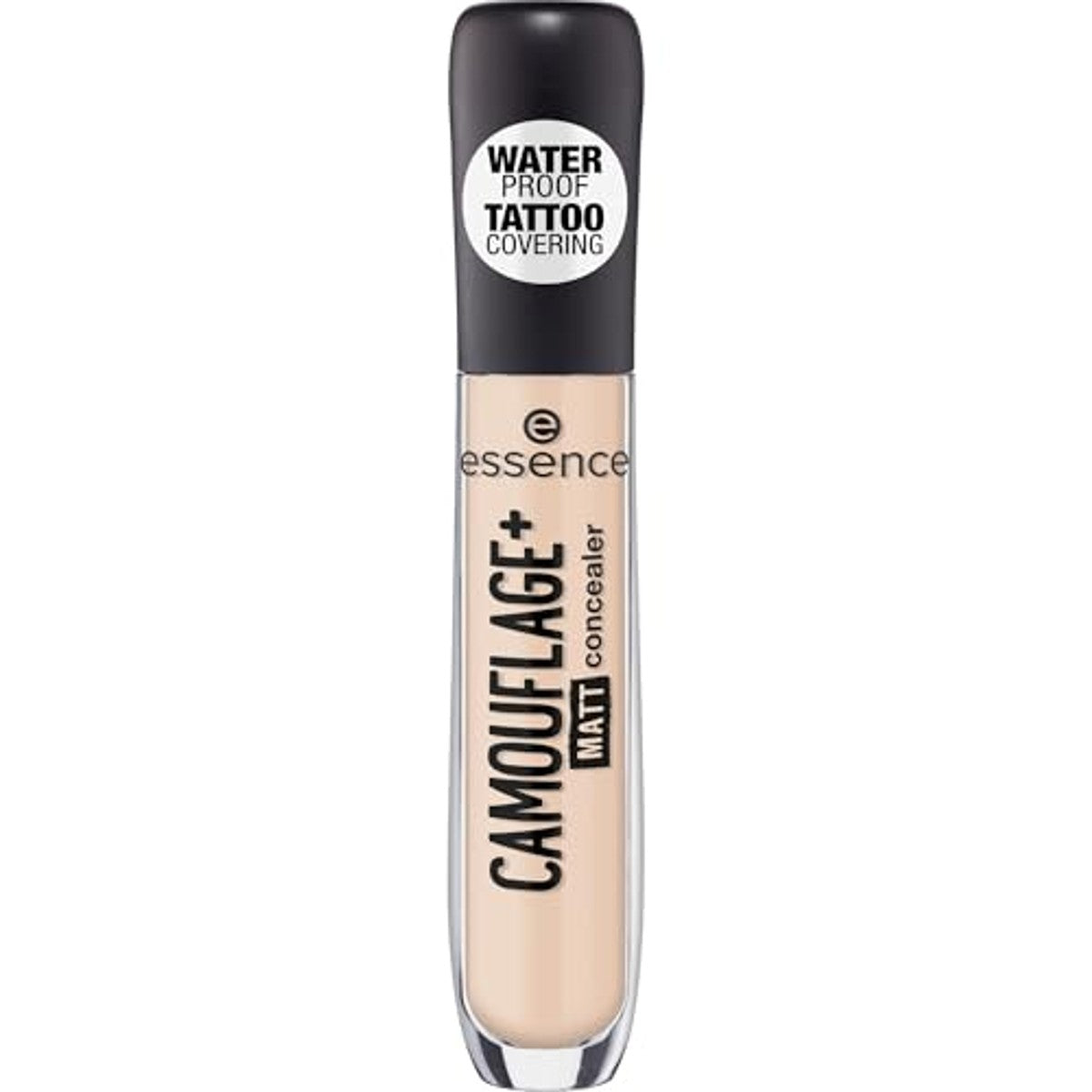 essence Camouflage + MATT concealer, nr. 23, nude, matterend, mat, veganistisch, olievrij, waterbestendig, zonder alcohol, per stuk verpakt (5 ml) – Essence Cosmetics