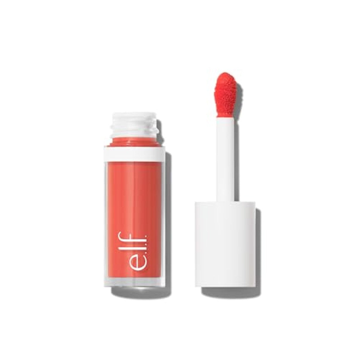 e.l.f. Camo Liquid Blush, langhoudende vloeibare rouge voor sterk gepigmenteerde kleur, zorgt voor een zachte, dooprise afwerking, veganistisch en dierproefvrij, koraal crush – e.l.f.