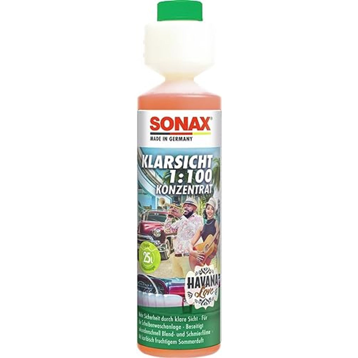 SONAX KlarSicht 1:100 Concentraat Havana Love 3 x 250 ml - Voordeelverpakking