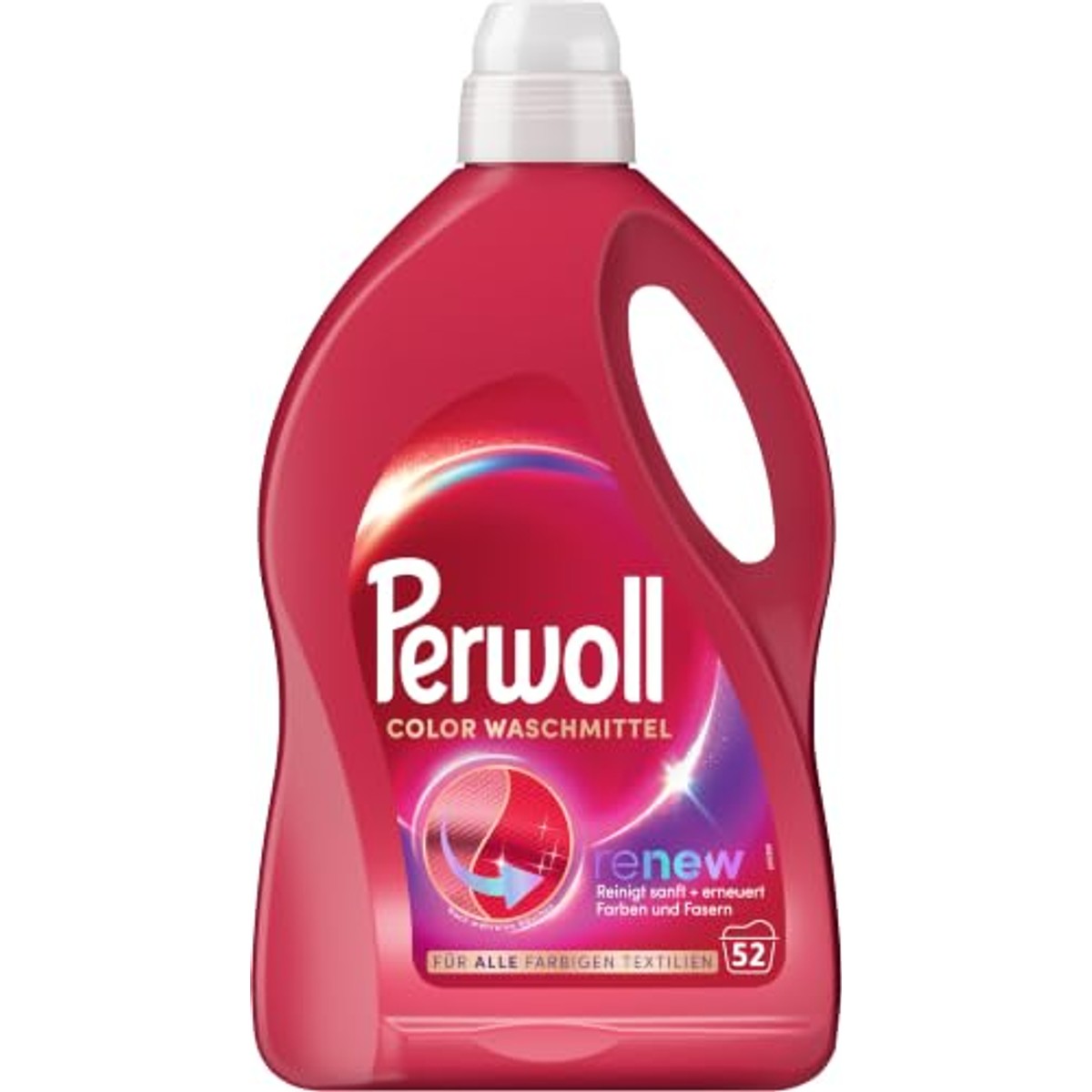 Perwoll Renew Color wasmiddel gekleurde was 52 wasladingen - 3-pack