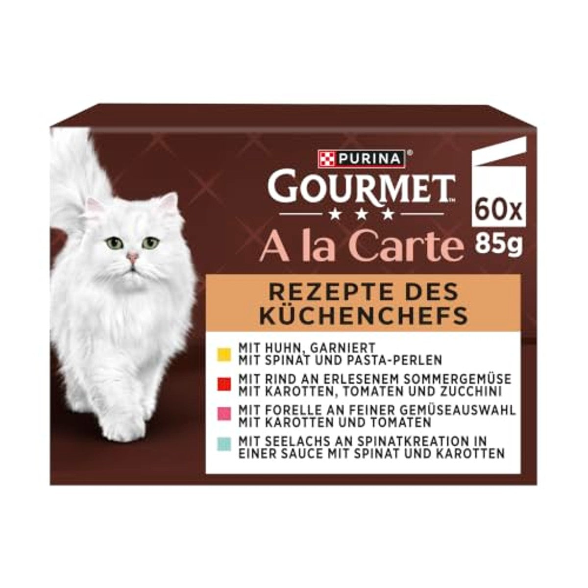 Gourmet A la Carte natvoer kattenvoer rassenmix 60 x 85 g - 3-pack