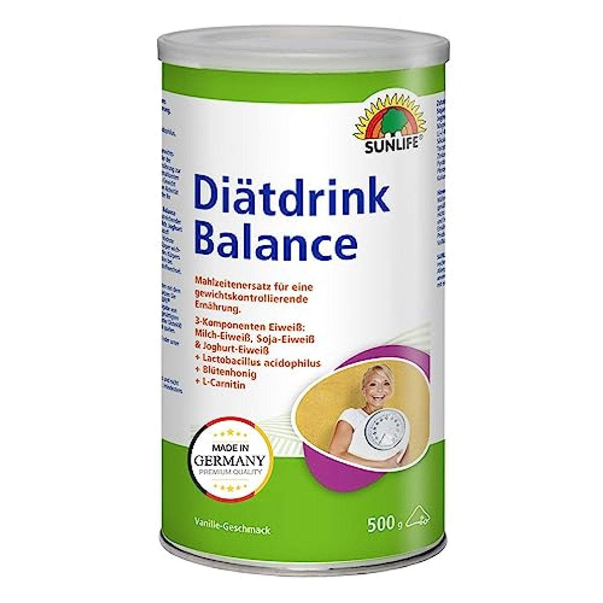 Sunlife Drinkmaaltijd Poeder Balance Drink 1 x 500 g - 3-pack