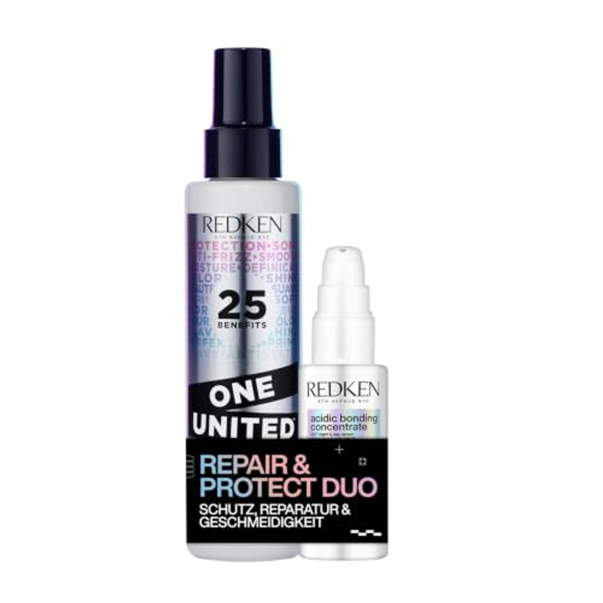 Redken One United Multi-Benefit Spray 150 ml en Bonding Serum 45 ml - 6-pack