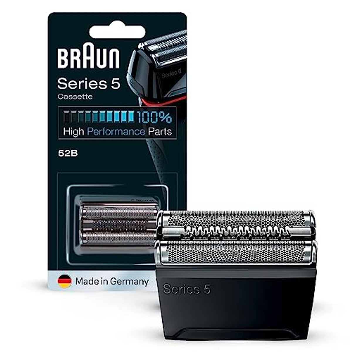 Braun Series 5 52B Scheerkop voor Scheerapparaat Zwart - 3-pack
