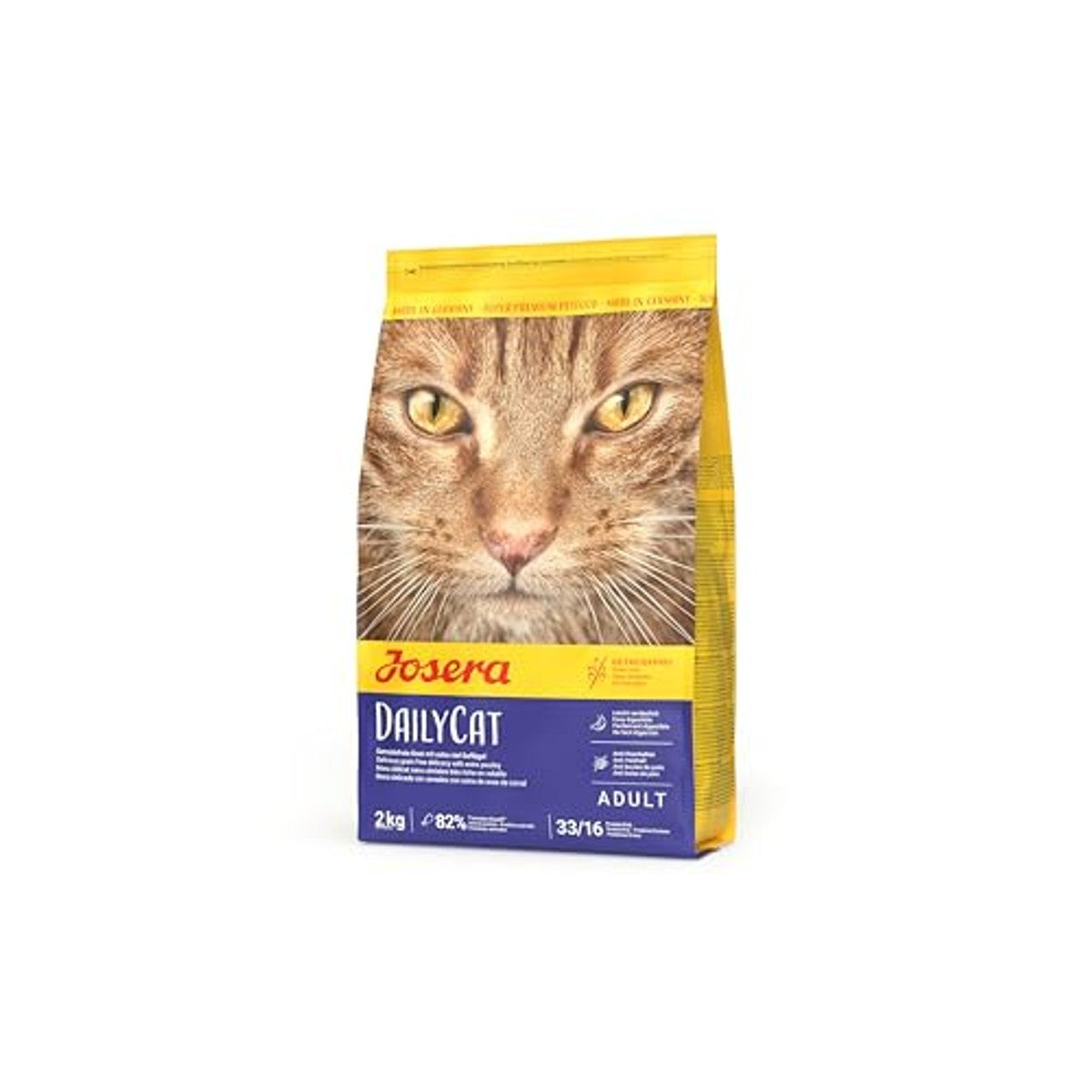 Josera DailyCat Droogvoer Kat Gevogelte & Zoete Aardappel 2 kg - 6-pack