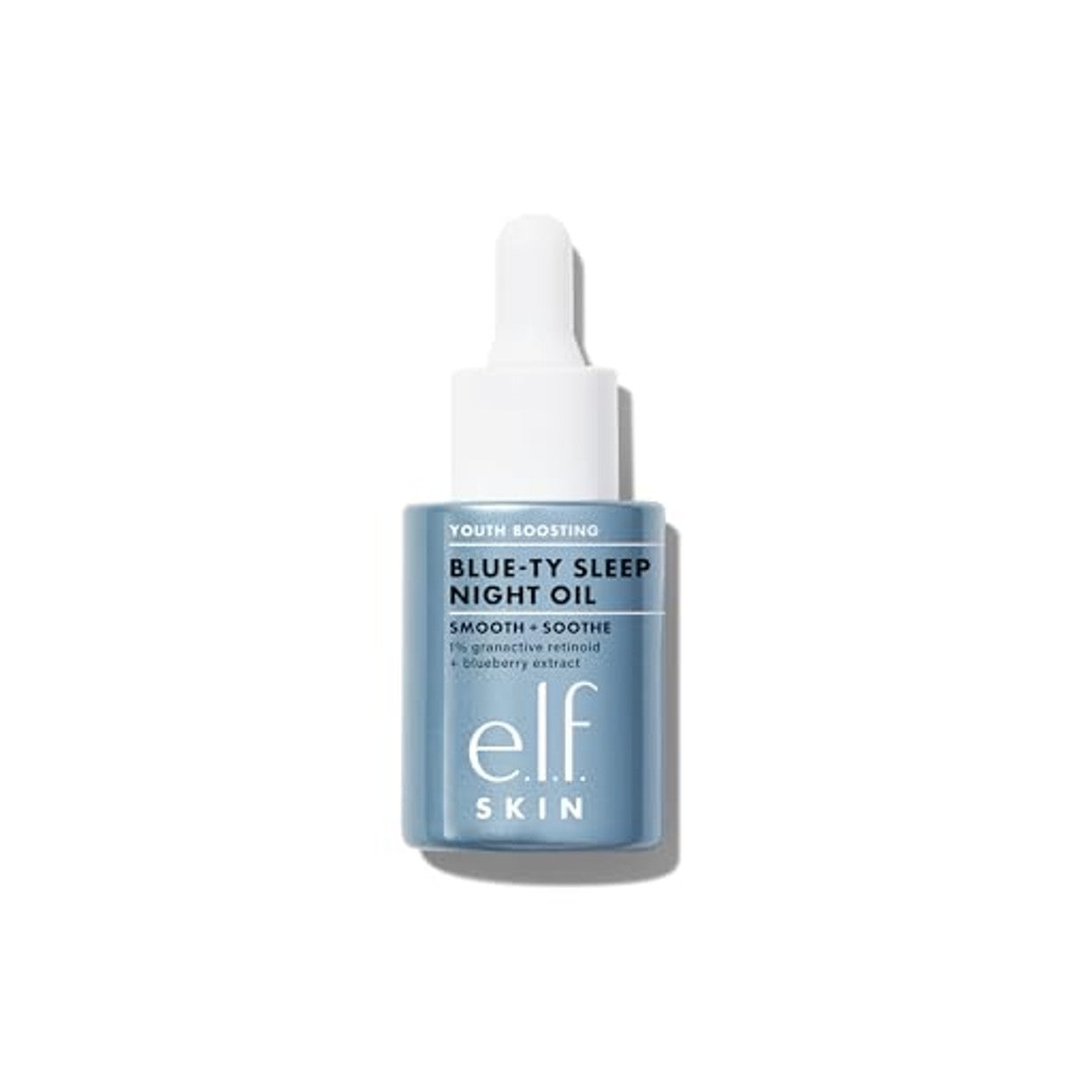 e.l.f. Skin Youth Boosting Blue-ty Sleep Night Oil, zachte nachtolie voor het gezicht, voedt de huid, lichte formule, veganistisch en dierproefvrij – e.l.f.