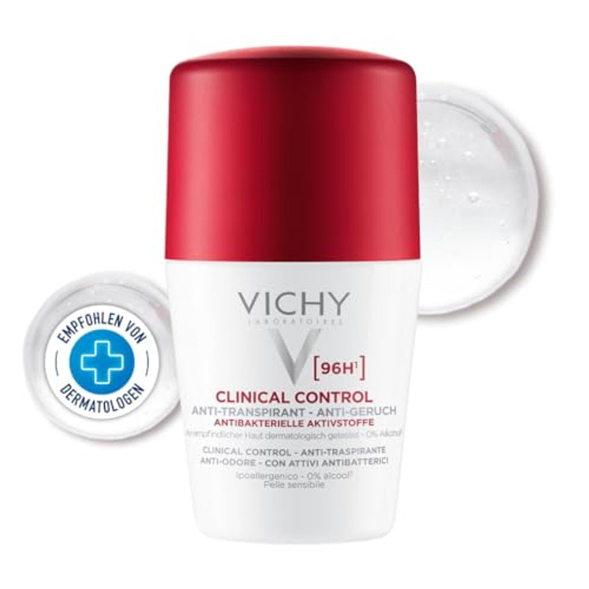 Vichy Clinical Control 96h Dames Deodorant Roll-On 50 ml