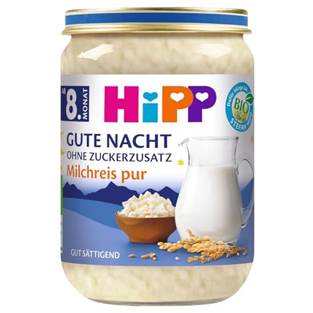 HiPP Bio Gute Nacht Pure Rijstpure, 6 x 190 g – HiPP