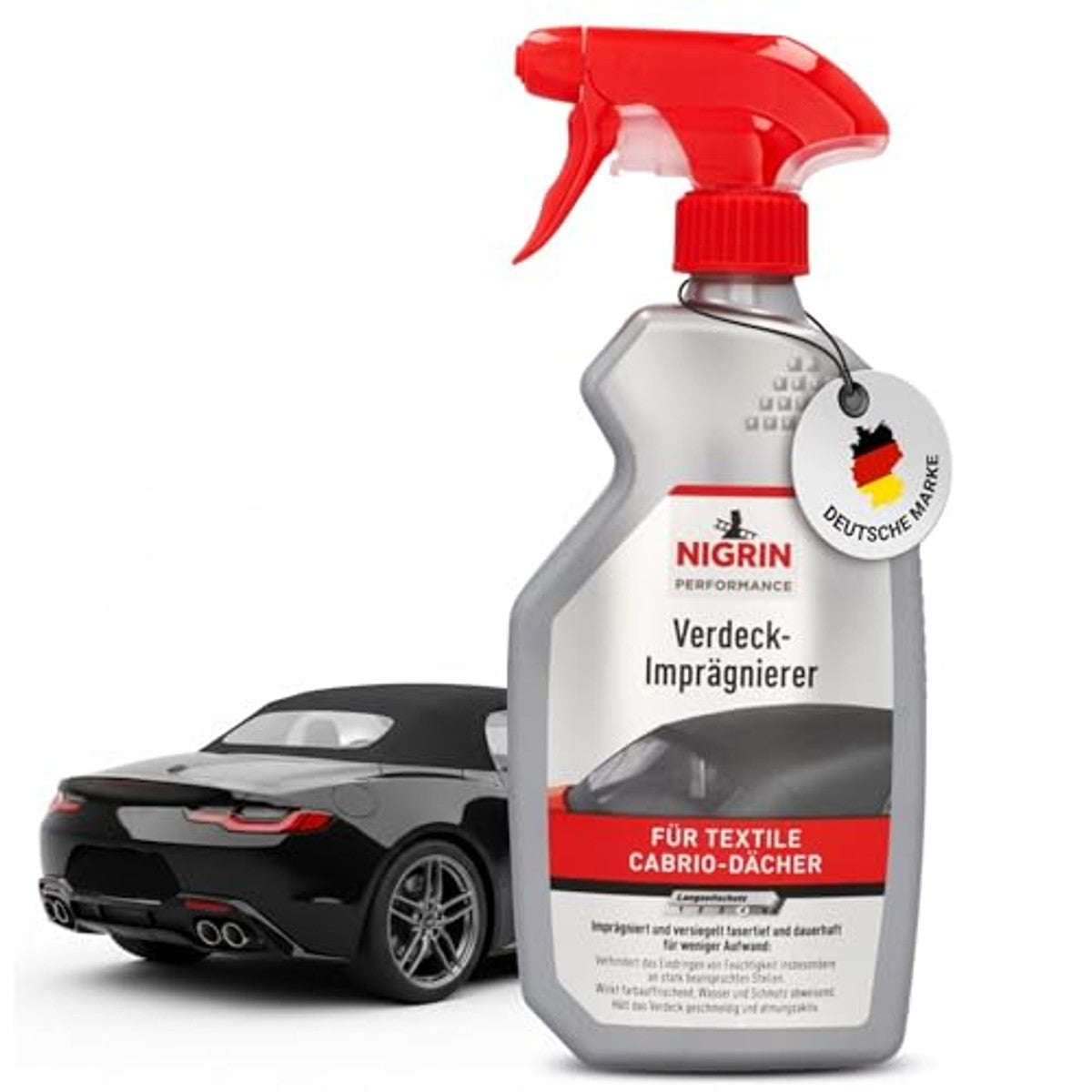 NIGRIN 74183 Impregneerspray voor cabriodak, 3 x 500 ml - Voordeelverpakking – foto 2