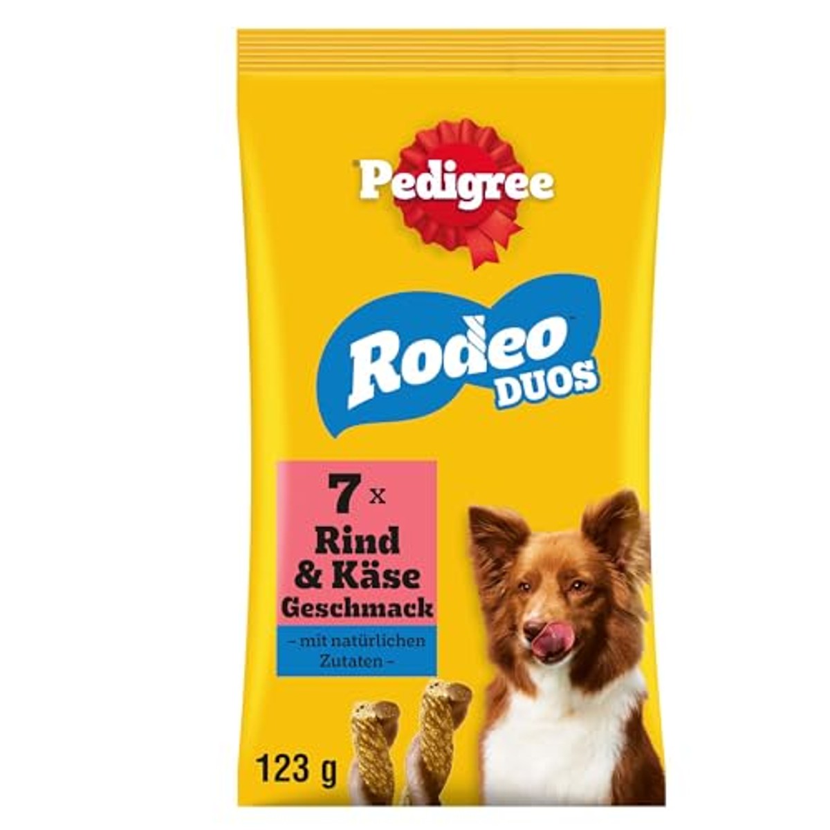 Pedigree Rodeo Duos Sticks rundvlees & kaas smaak hondensnacks 10 x 7 stuks – Pedigree