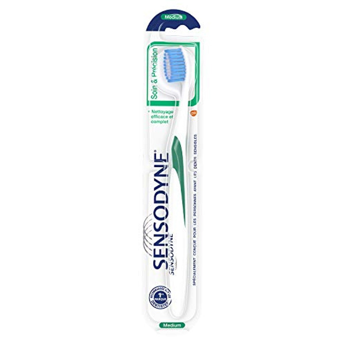 Sensodyne Verzorging & Precisie Tandenborstel Medium 2 stuks – Sensodyne