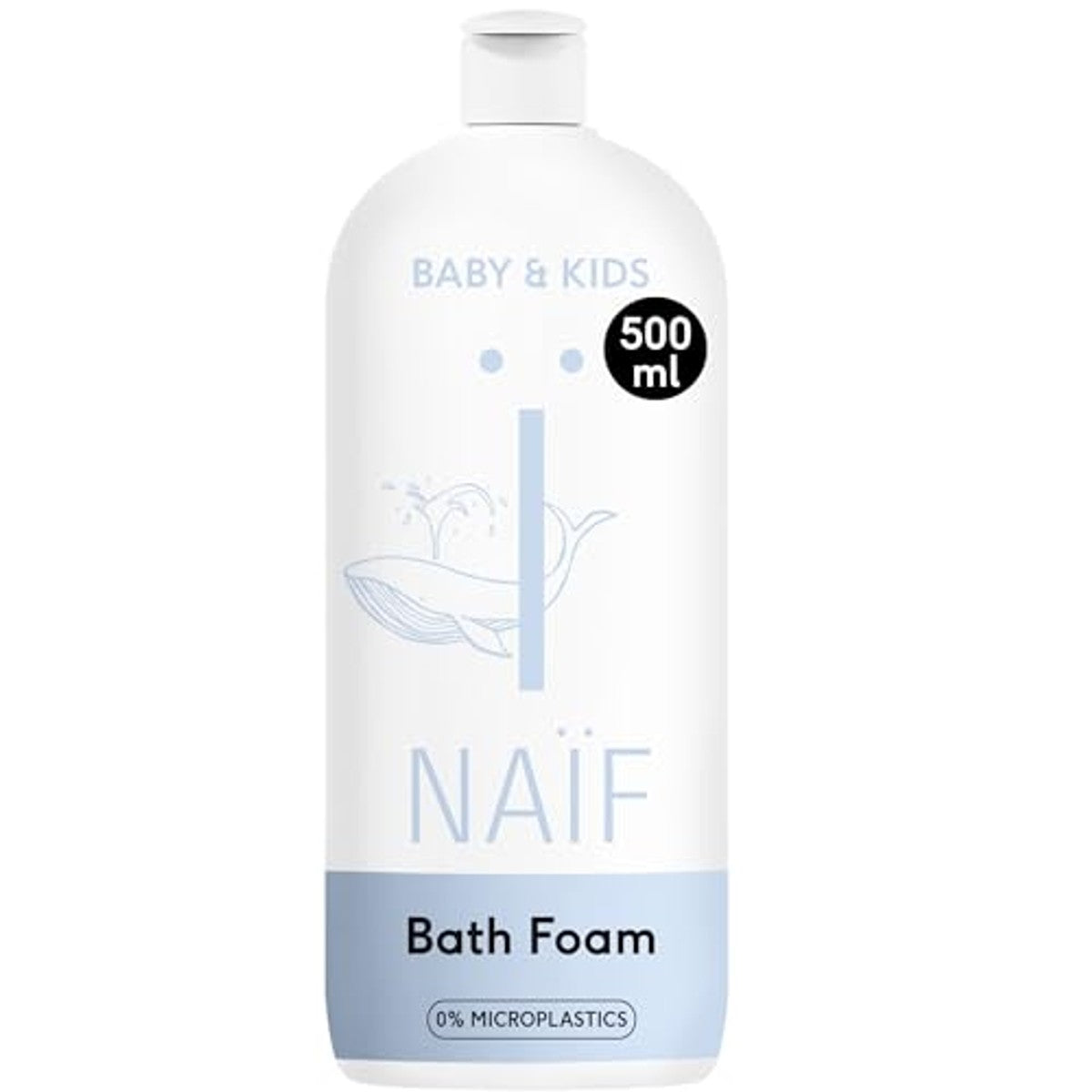 Naïf Verzorgend Badschuim met Katoenzaadolie 500 ml – Naïf