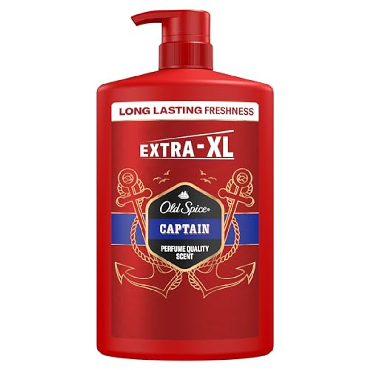 Old Spice Captain 3-in-1 douchegel en shampoo 6 x 1 l - Voordeelverpakking