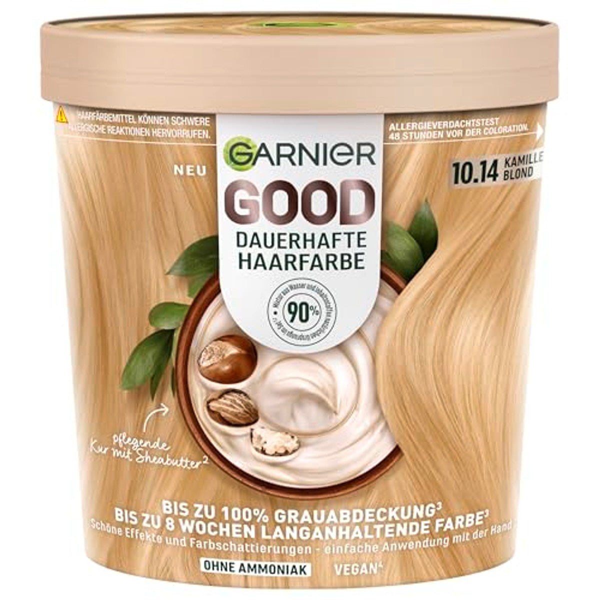 Garnier GOOD Duurzame Haarkleur 10.14 Kamille Blond 6 x 1 stuk - Voordeelverpakking