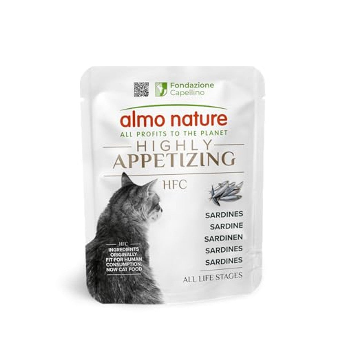 Almo Nature HFC Highly Appetizing Kattenvoer Sardines 24 x 50 g - 6-pack