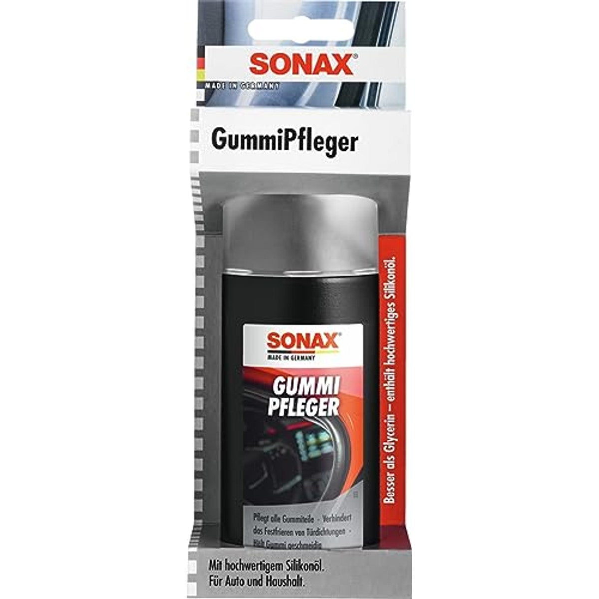 SONAX Rubberverzorging met sponsapplicator 100 ml – foto 2