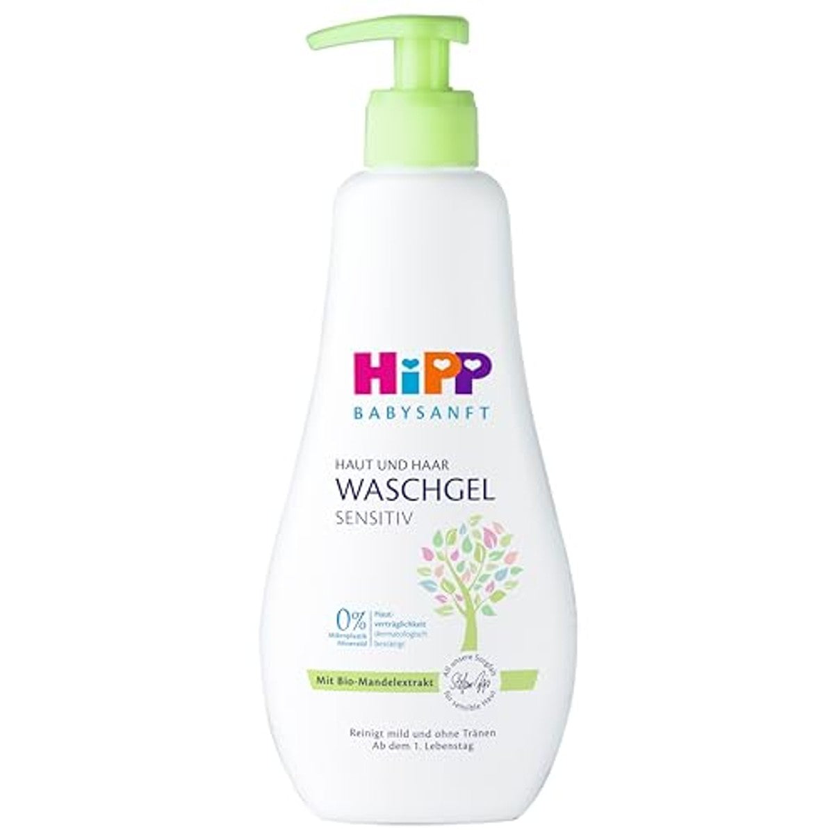 HiPP Babysanft Huid- en haarwasgel 6 x 400 ml – foto 2