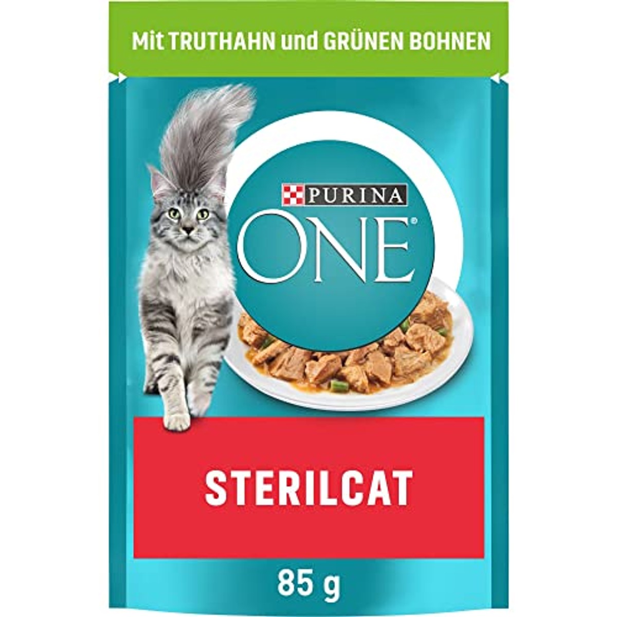 Purina One Sterilcat natvoer kattenvoer kalkoen 26 x 85 g - 3-pack