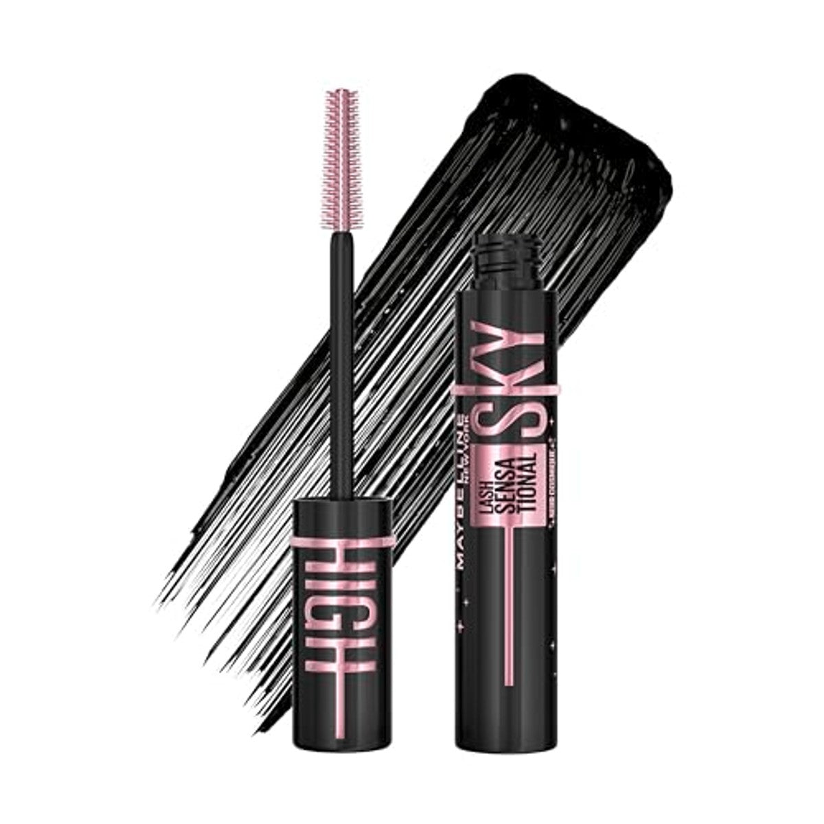 MAYBELLINE Lash Sensational Sky High Cosmic Mascara Zwart 7,2 ml - 6 stuks