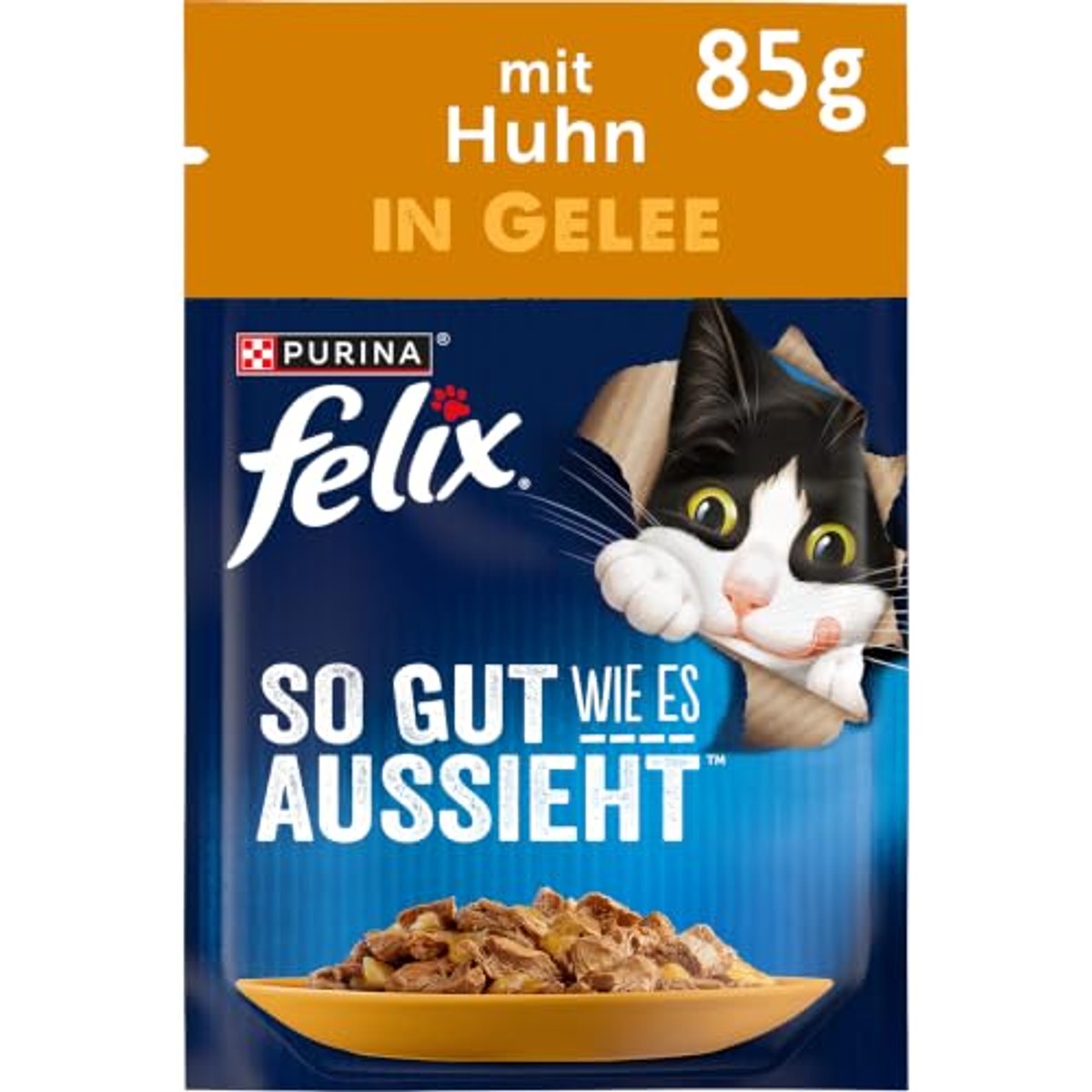 Felix Zo Goed Als Het Eruitziet natvoer kattenvoer kip 26 x 85 g – foto 2