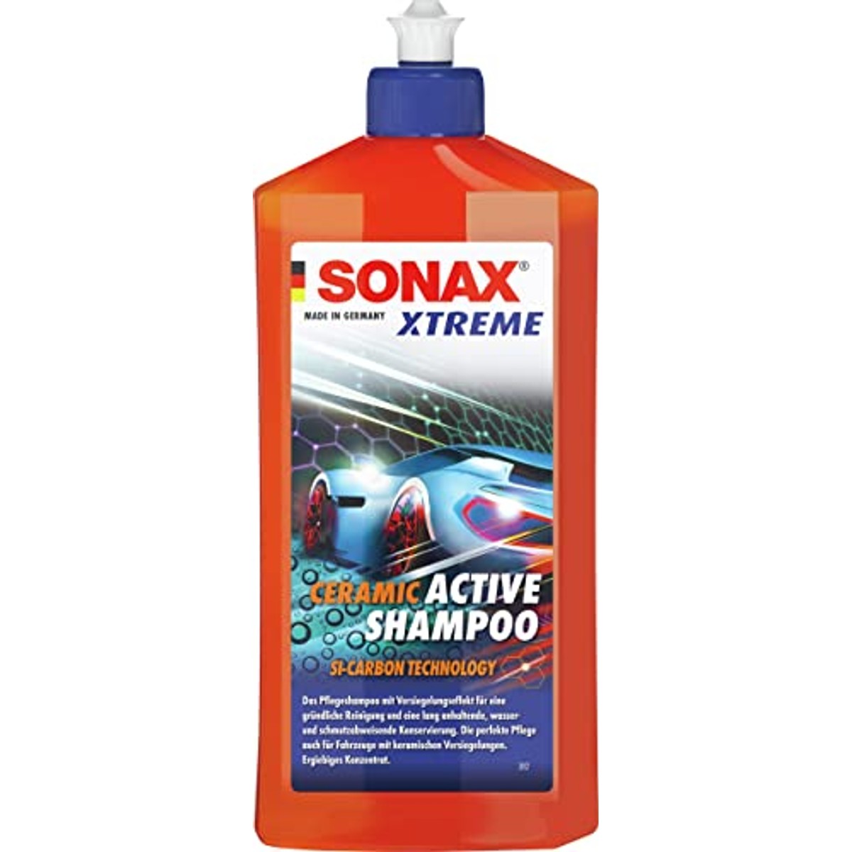 SONAX Xtreme Ceramic Active Shampoo 3 x 500 ml - Voordeelverpakking
