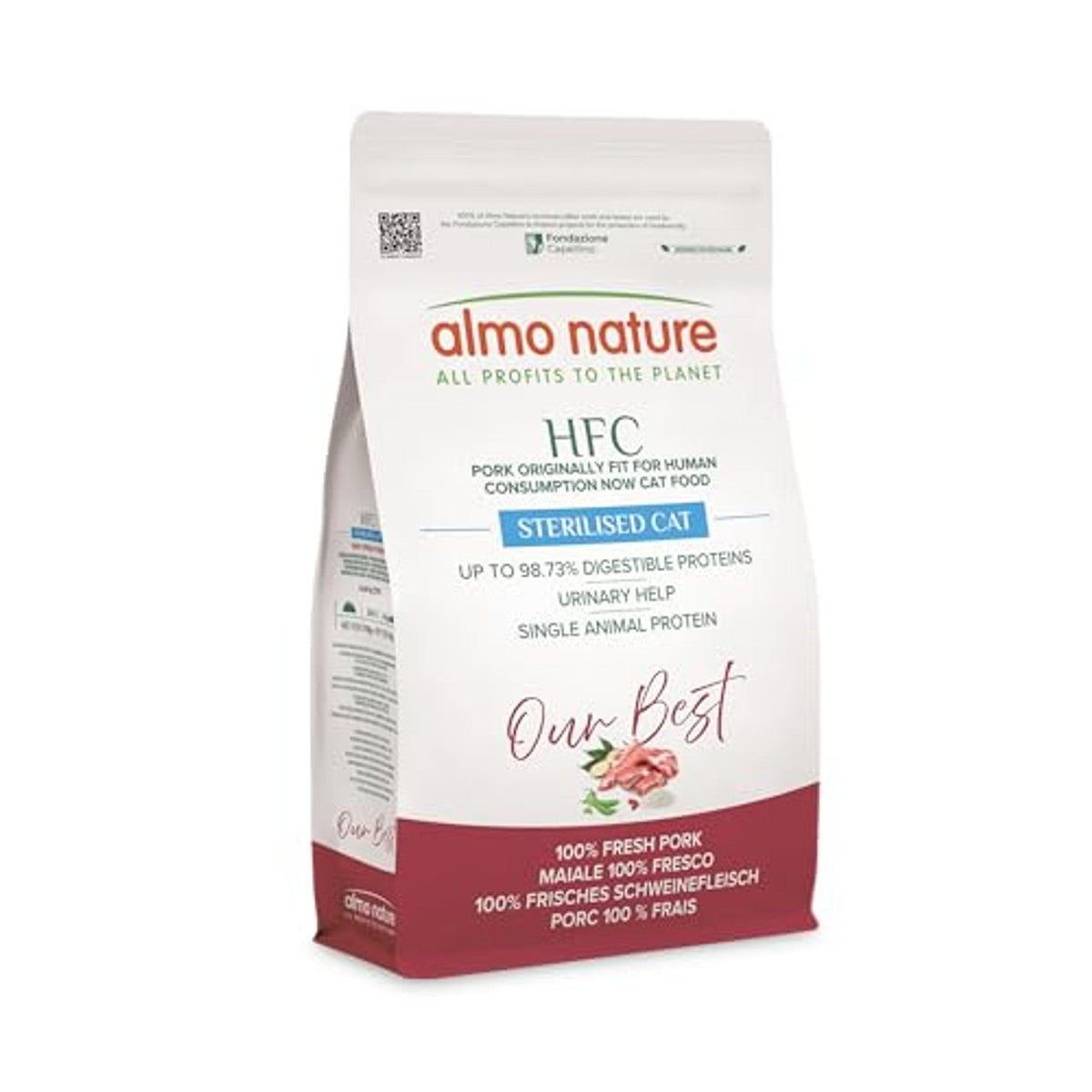 Almo Nature HFC Our Best Sterilised Droogvoer Kat 1,2 kg - 6-pack