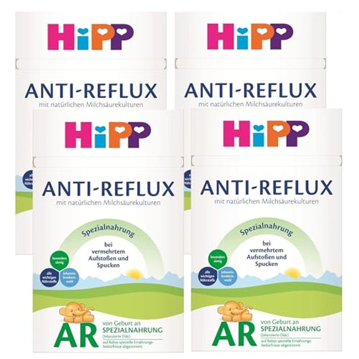 HiPP Anti-reflux speciale voeding 4 x 600 g – foto 2