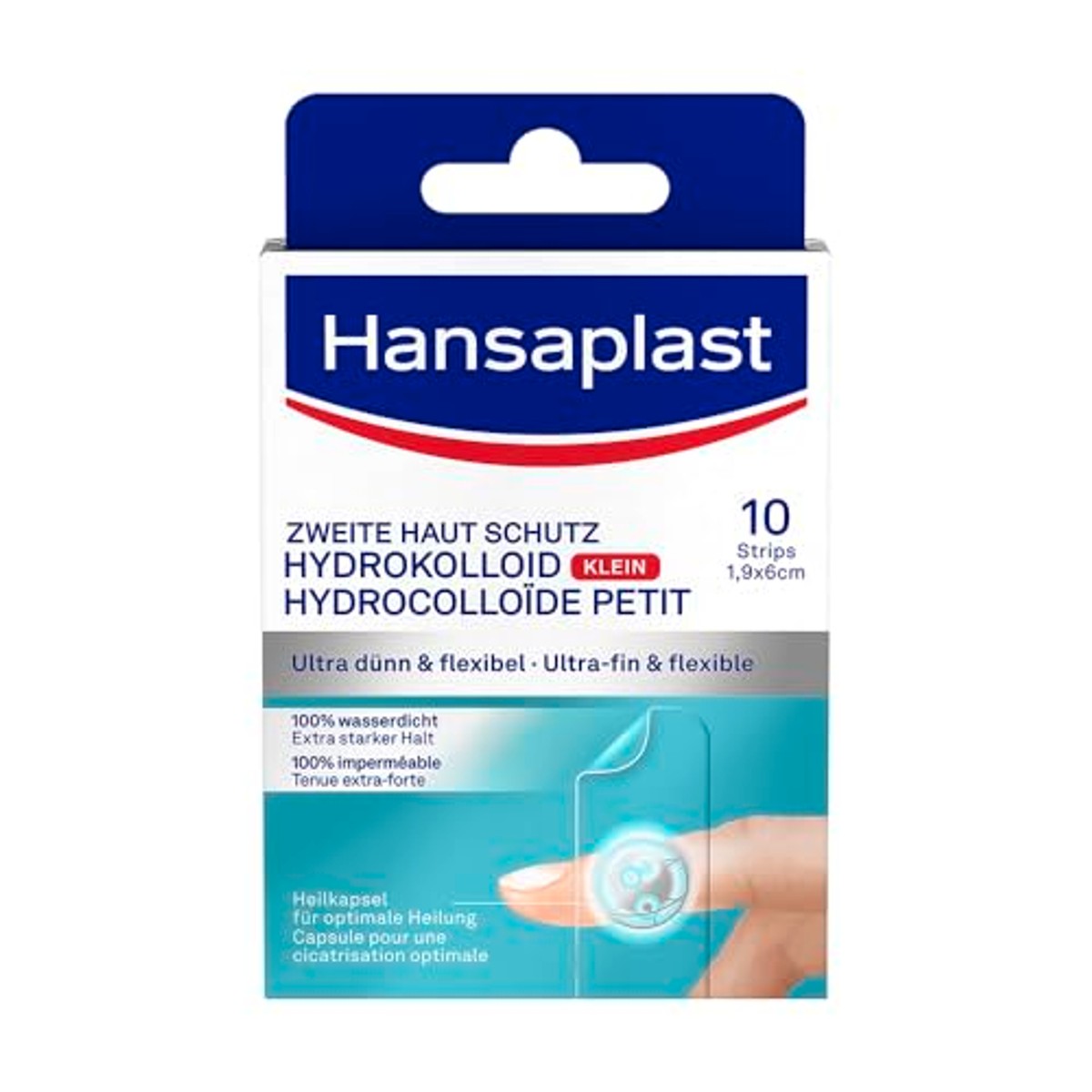 Elastoplast Hansaplast Tweede huidbeschermingspleister klein (10 strips) - 6-pack