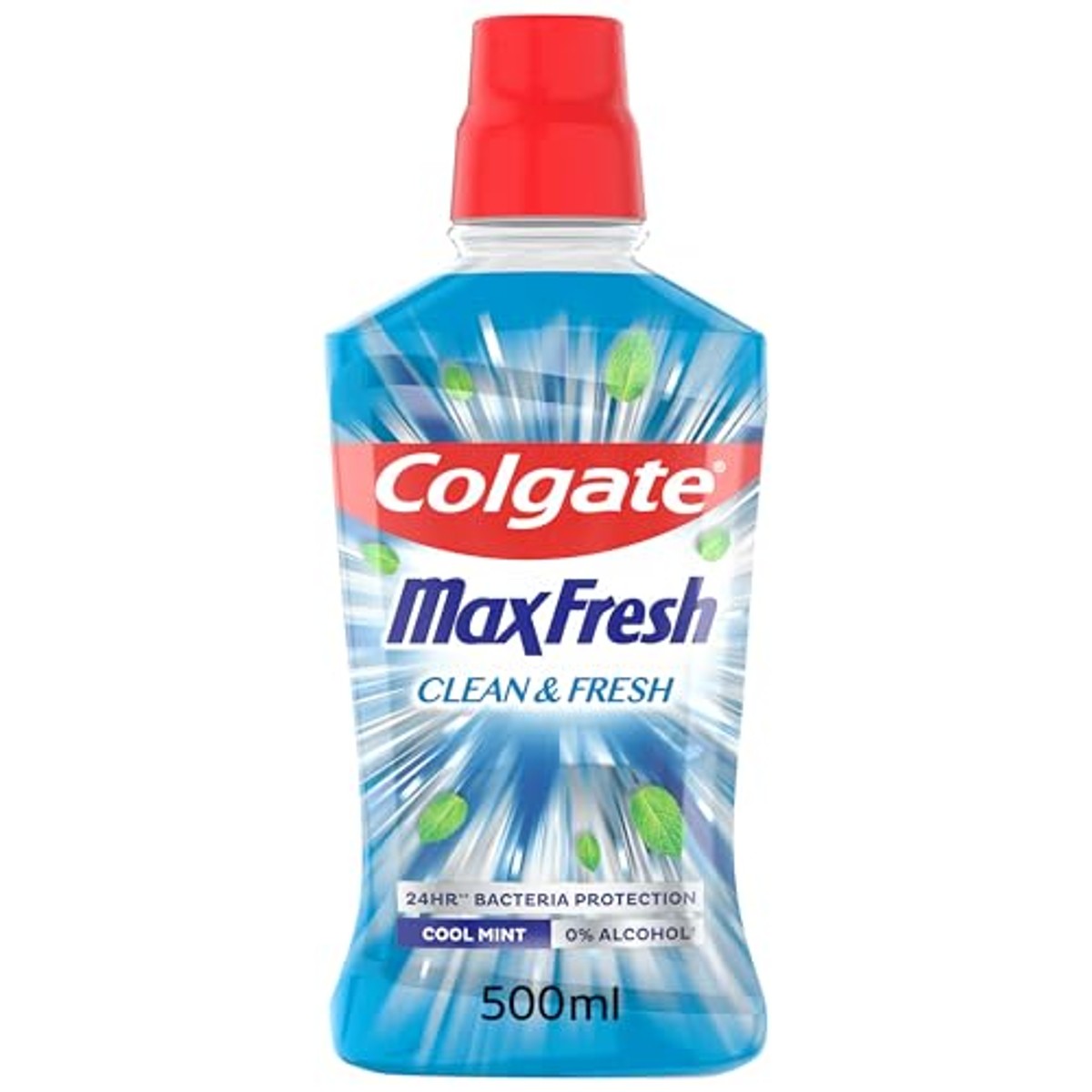 Colgate Max Fresh Clean & Fresh mondwater zonder alcohol 3 x 500 ml - Voordeelverpakking