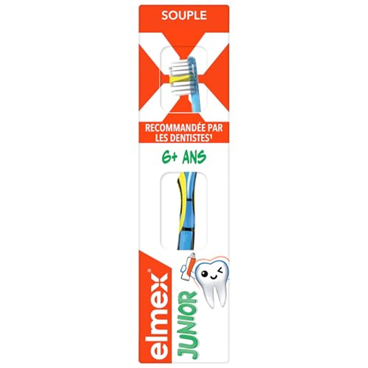 ELMEX InterX Junior tandenborstel 6-12 jaar - 3-pack