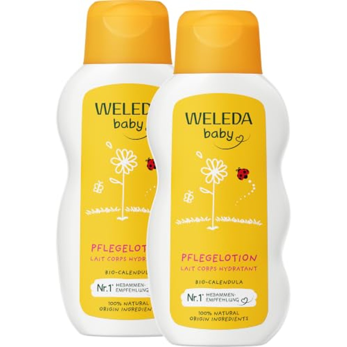 Weleda Bio Baby Calendula Verzorgingsmelk 2 x 200 ml